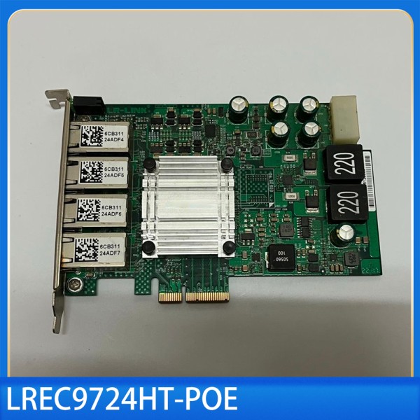 4포트 POE 기가비트 이더넷 카드 LREC9724HT-POE 제품 이미지