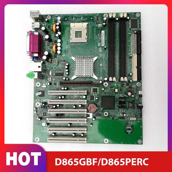 인텔 컴퓨터 산업용 제어 병원 장비 마더보드 LGA478 6 PCI D865GBFD865PERC 제품 이미지