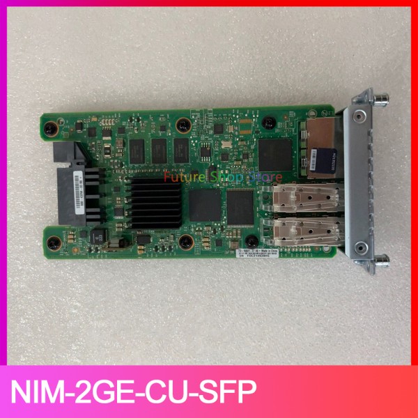 스위치 라우터 모듈 인터페이스 카드 NIM-2GE-CU-SFP 제품 이미지