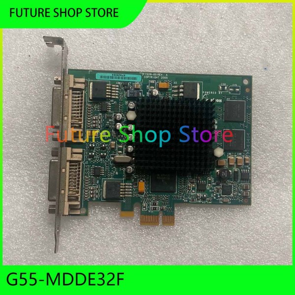G550 DVI 듀얼 스크린 그래픽 카드 PCI-E 1X 32M G55-MDDE32F 제품 이미지