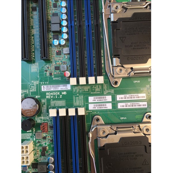 RD450X 씽크서버 듀얼 마더보드 4세대 X99 6PCI-E 지원 제품 이미지
