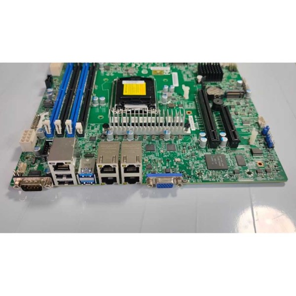 NAS 서버 마더보드 C246 칩 ECC 쿼드 포트 8100T M.2 X11SCH-LN4F 제품 이미지