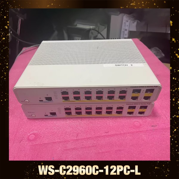 1개 WS-C2960C-12PC-l 전원 공급 장치 스위치 제품 이미지