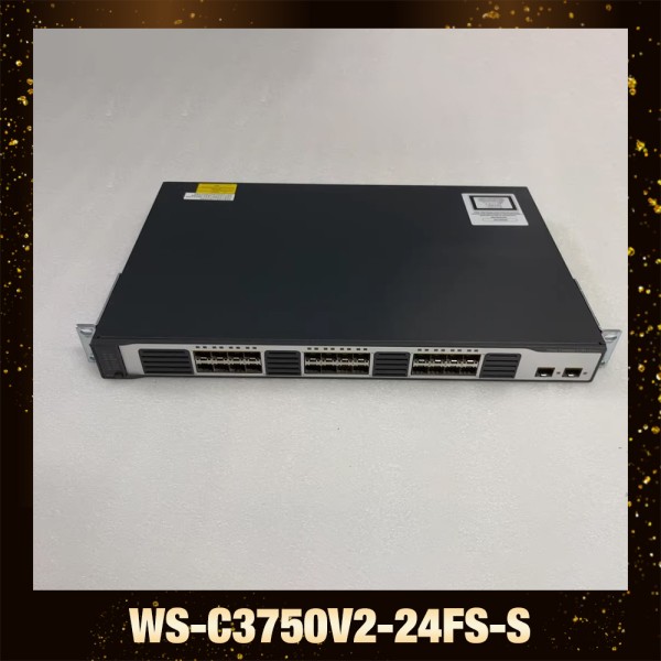 CISCO WS-C3750V2-24FS-S 24포트 광 100Mbps 광섬유 네트워크 스위치용 제품 이미지