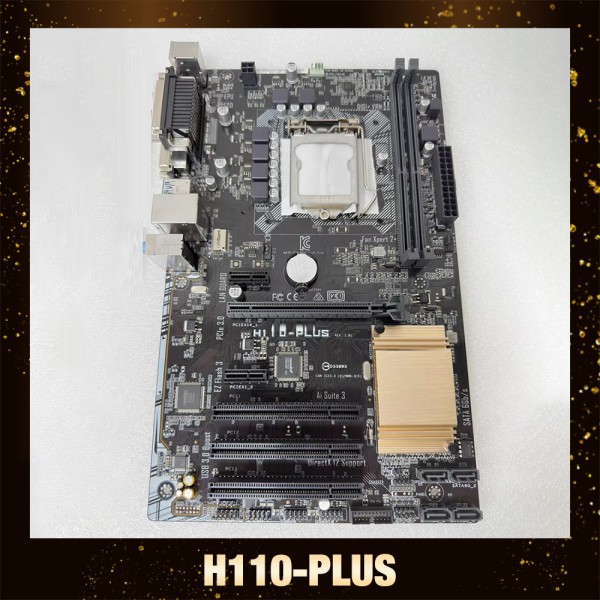 H110-PLUS 데스크탑 컴퓨터 1151 마더보드 DDR4 제품 이미지