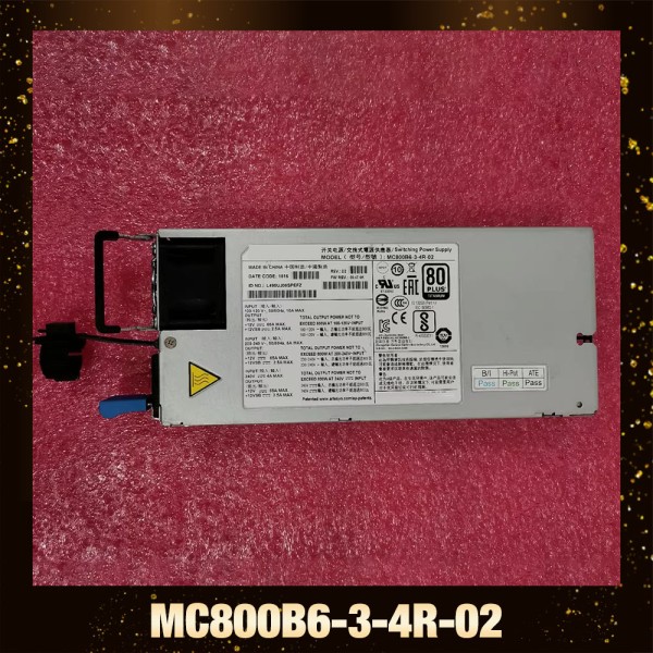 ARTE-SYN MC800B6-3-4R-02 서버 전원 공급 장치 12V 800W 플래티넘 제품 이미지
