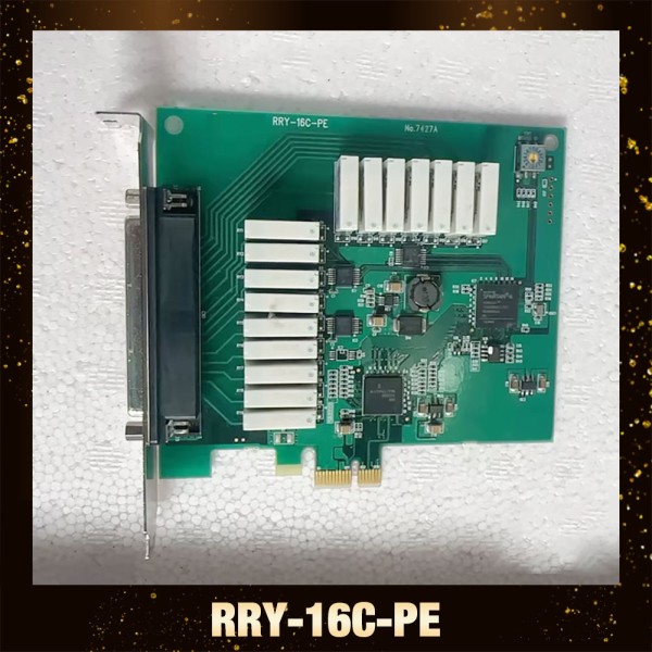 RRY-16C-PE 해상도 접점 출력 PCIE x1 인터페이스 제품 이미지