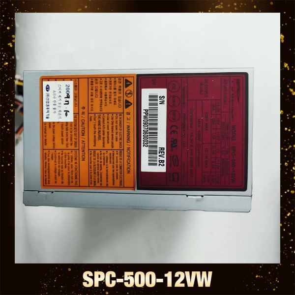 SPC-500-12VW 정격 400W 산업용 컴퓨터 전원 공급 장치 제품 이미지