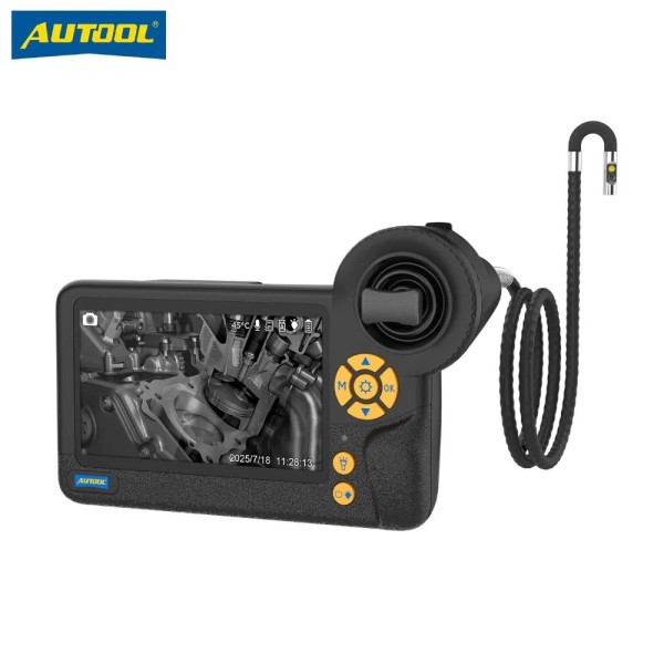 AUTOOL SVB403 듀얼 렌즈 스티어링 내시경 자동차 사진 및 영상에서 탄소 침전물 감지 제품 이미지
