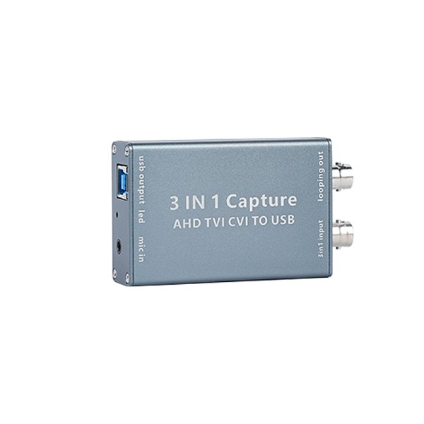 AHD 비디오 캡처 카드 TVI BNC 포트 입력 - USB 1080P 아날로그 드라이버 없음 제품 이미지