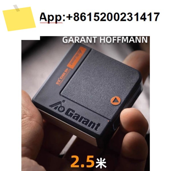 측정창 포켓이 있는 독일 오리지널 Hoffmann GARANT 휴대용 줄자 길이 2.5m, 너비 8mm 제품 이미지