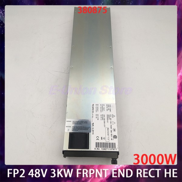 380875 FP2 48V 3KW 전면 직선형 HE 0000212528 62.5A 3000W 전원 공급 장치 제품 이미지