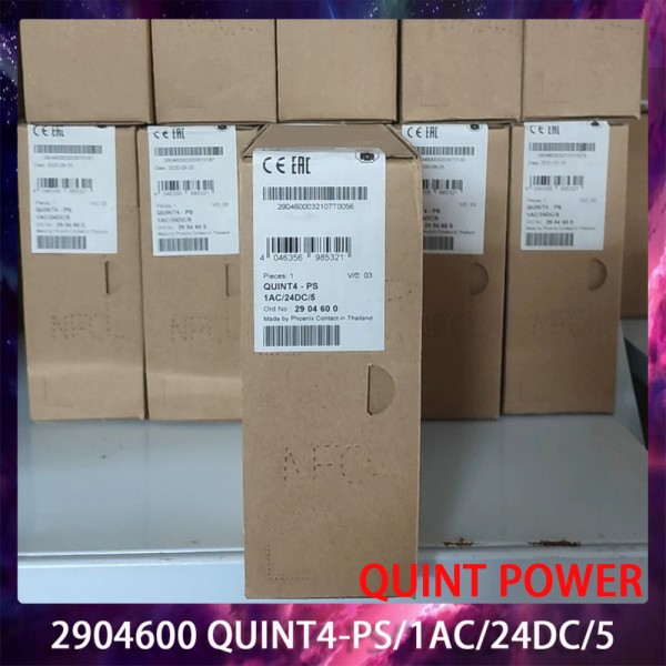 2904600 QUINT4-PS1AC24DC5 QUINT POWER 전원 공급 장치 출력 24VDC5A 제품 이미지