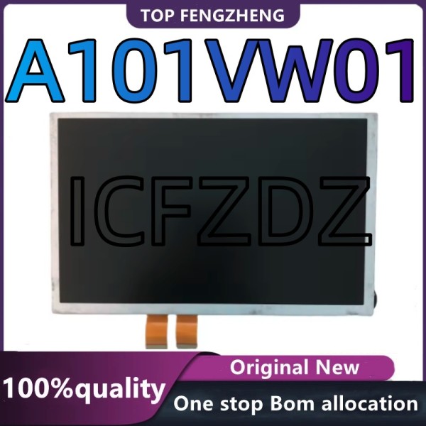 100% 새 원본 10.1인치 TFT LCD 화면 A101VW01 V3 WVGA 800RGB 480 집적 회로 제품 이미지