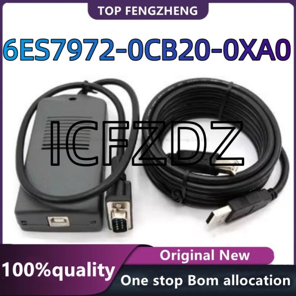100% 새 원본 6ES7 USB Pemrograman Kabel 어댑터 PC Siemens S7-200300400 RS485 MPI 제품 이미지