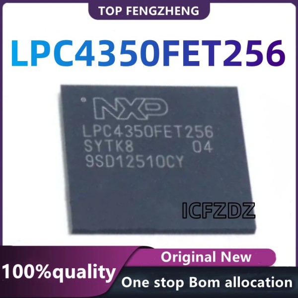 LBGA-256 IC ARM 마이크로컨트롤러-MCU 듀얼 CORTEX-M4M0 264 KB 2 HS USB, LPC4350FET256, 100% 새제품 제품 이미지