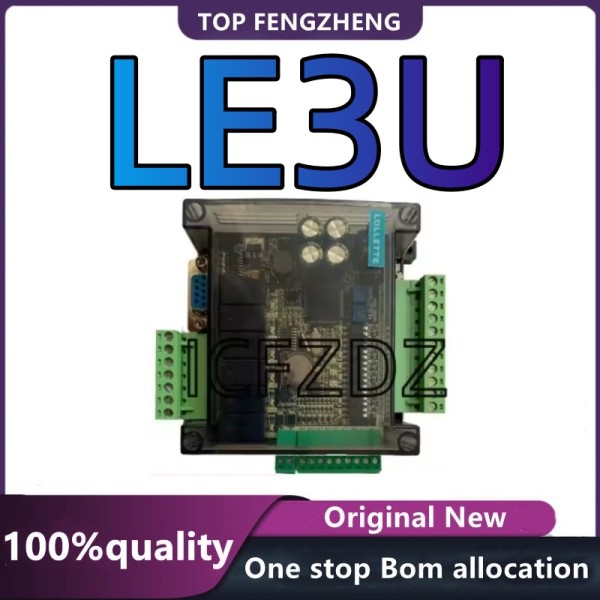 100% 새 상품 LE3U FX3U 14MR 6AD 2DA RS485 8 입력 6 릴레이 출력 아날로그 2 0-10V PLC 컨트롤러 RTC 제품 이미지