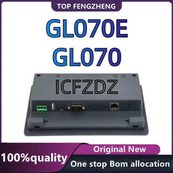 신품 원본 GL070 HMI 터치 스크린 7 인치 800x480 이더넷 1 USB 호스트 휴먼 머신 인터페이스 업그레이드 MT4434TE 제품 이미지