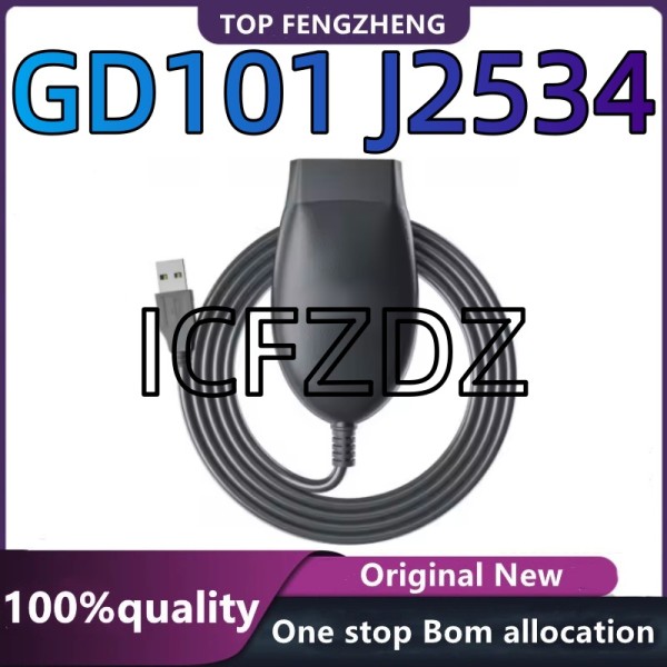 100% 새 GD101 J2534 진단 케이블, 및 ELM327 지원하며, j1999 차량과 호환됩니다. 제품 이미지