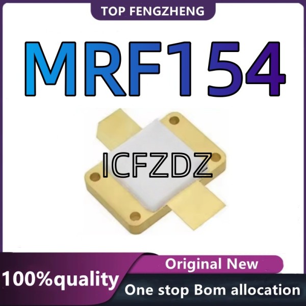 100% 새 원본 MRF154 mrf154 Mosfet N 채널 50V 800mA 2MHz~100MHz 17dB 600W 케이스 368-03 제품 이미지