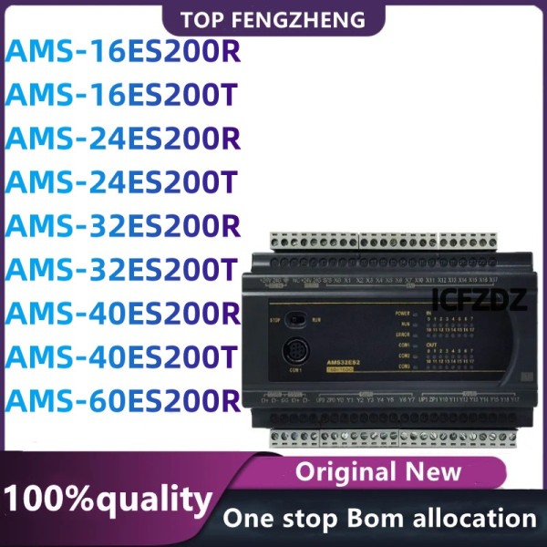 100% 새 LE-DVP PLC 프로그래머블 컨트롤러, De1ta ES2 1624324060 200R200T 호환 제품 이미지