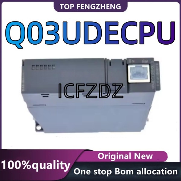 100% 새 원본 PLC Q03UDECPU 이더넷 CPU 모듈 q03udecpu 고속 통신 30K 단계 제품 이미지
