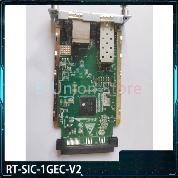 1포트 기가비트 전기식RJ45+1포트 광식SFP 콤보 이더넷 SIC 모듈 RT-SIC-1GEC-V2 제품 이미지