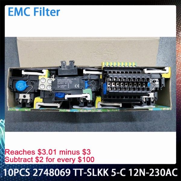 10PCS 2748069 TT-SLKK 5-C 12N-230AC EMC 필터 간섭 단일 레벨 터미널 블록이 완벽하게 작동합니다 제품 이미지