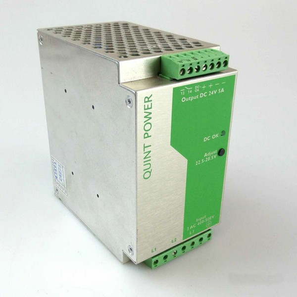 QUINT-PS-3X400-500AC24DC5 QUINT POWER 24VDC5A 2938594 스위칭 전원 공급 장치 제품 이미지