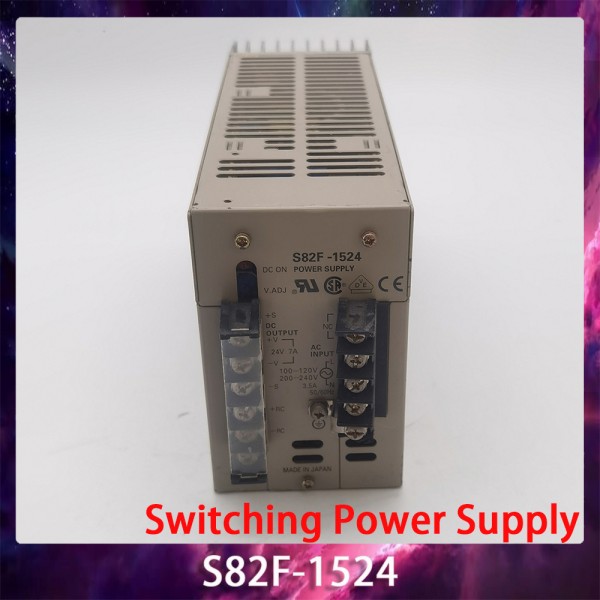 150W 24V7A 스위칭 전원 공급 장치 S82F-1524 제품 이미지