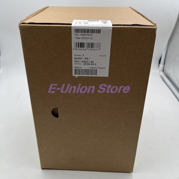 스위칭 전원 공급 장치 3상 입력을 24V 출력으로 변환 2866802 QUINT-PS3AC24DC40 QUINT POWER 24VDC40A 제품 이미지