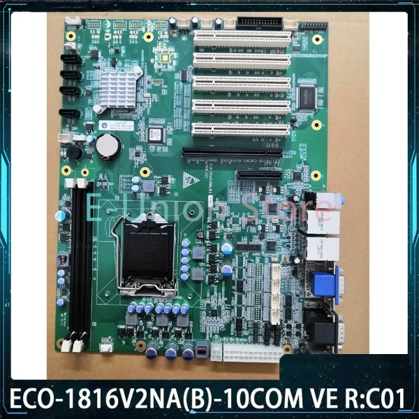 ECO-1816V2NA B -6COM VER: C01 5PCI 슬롯 컴퓨터 산업용 제어 마더보드 제품 이미지