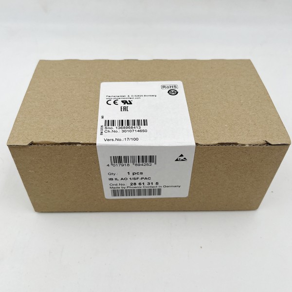 IB IL AO 1SF-PAC 아날로그 모듈 2861315 제품 이미지