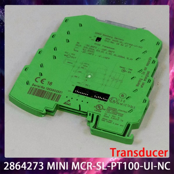 2864273 MINI MCR-SL-PT100-UI-NC 트랜스듀서 온도 변환기 제품 이미지