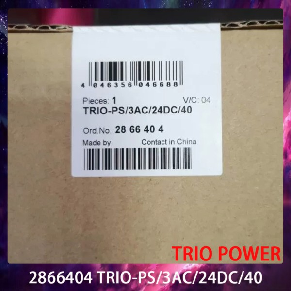 2866404 TRIO-PS3AC24DC40 TRIO POWER 전원 공급 장치 출력 24VDC40A 제품 이미지