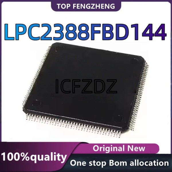 100% 새 원본 LPC2388LQFP144 단일 칩 16비트32비트 마이크로; ISPIAP, 이더넷, USB 2.0을 갖춘 512kB 플래시 메모리 제품 이미지