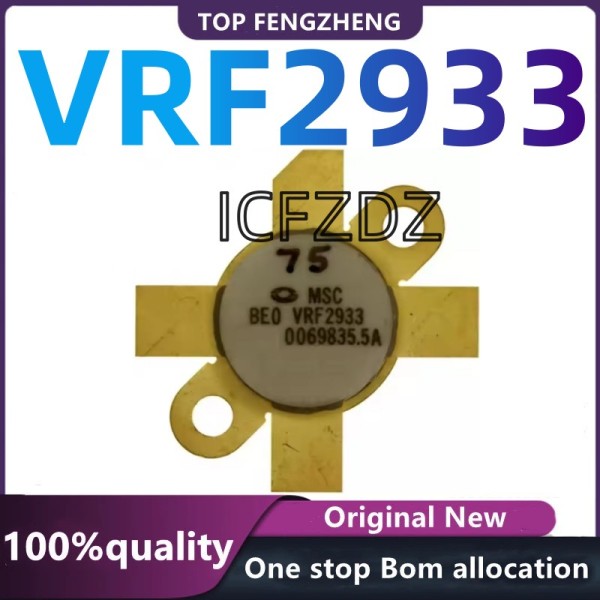 100% 새 원본 VRF2933 50V 300W 22dB150MHz M177 - RF 전력 수직 트랜지스터 제품 이미지