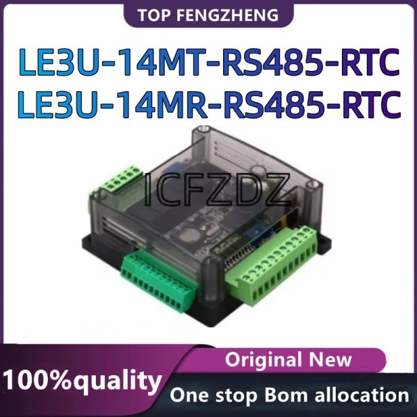 100% 새 원본 FX3U-14MR PLC 산업용 제어 보드 8 입력 6 출력 6AD 2DA 및 RS485 RTC 제품 이미지