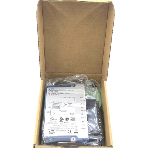 박스 내 새 제품 National Instruments NI 9215 데이터 수집 모듈 제품 이미지
