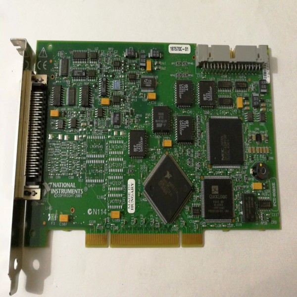 National Instruments PCI-6023E NI DAQ 카드, 아날로그 입력, 다기능 새 상자 제품 이미지