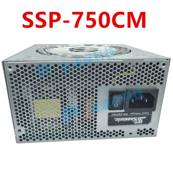 SSP-750CM 전원 공급 장치, Seasonic 80plus Gold 750W 제품 이미지