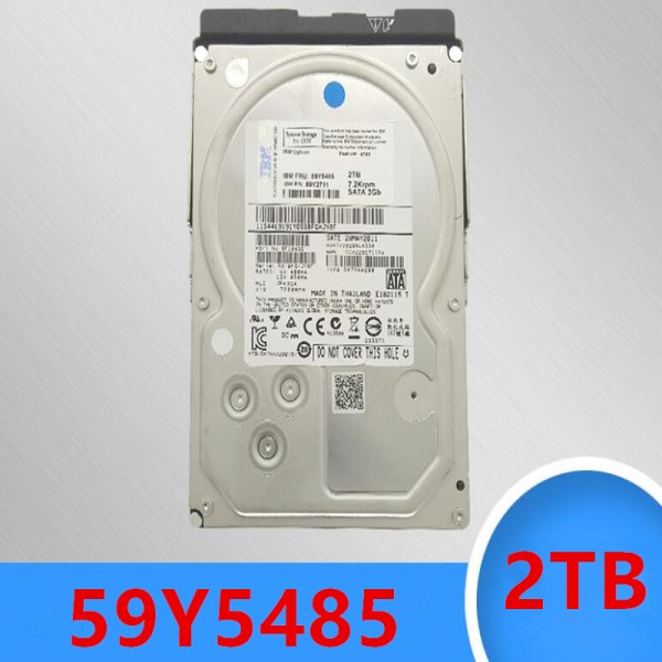 IBM EXP5060 DS5100 용 HDD, 서버 59Y5485, 69Y2711 2TB, 3.5 인치, 64MB SATA, 7200RPM, 거의 새제품 제품 이미지