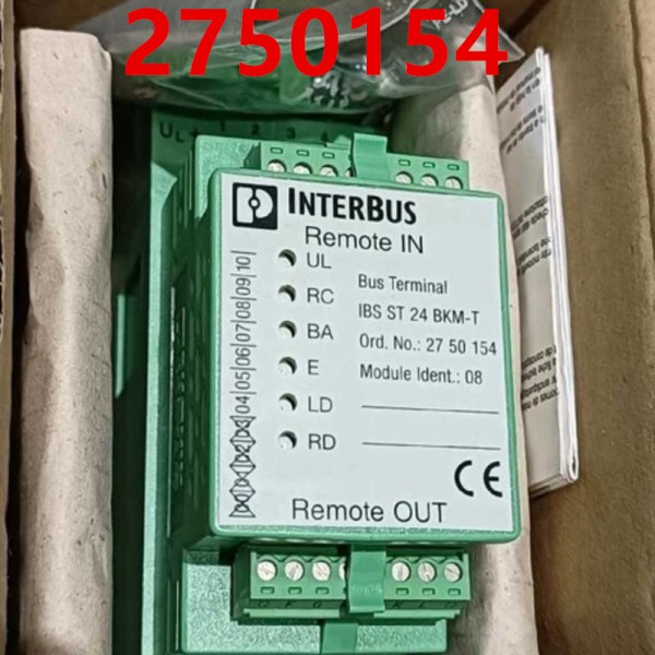 신품 Phoenix 접점 모듈 전원 공급 장치 IBS ST 24BKM-T 2750154 27 50 제품 이미지