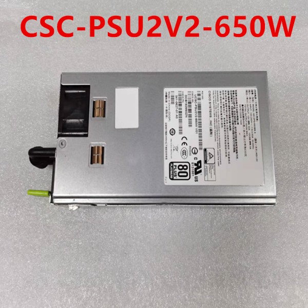 CISCO 240M4 용 전원 공급 장치, CSC-PSU2V2-650W 341-0627-01 DPS-660BB A, 650W, 거의 새제품 제품 이미지