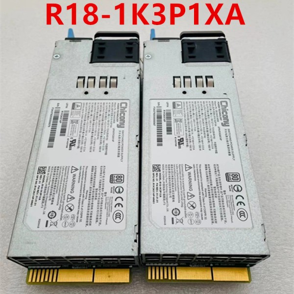 Chicony CRPS용 PSU, 1300W 전원 공급 장치, R18-1K3P1XA R1K3AX03P 제품 이미지