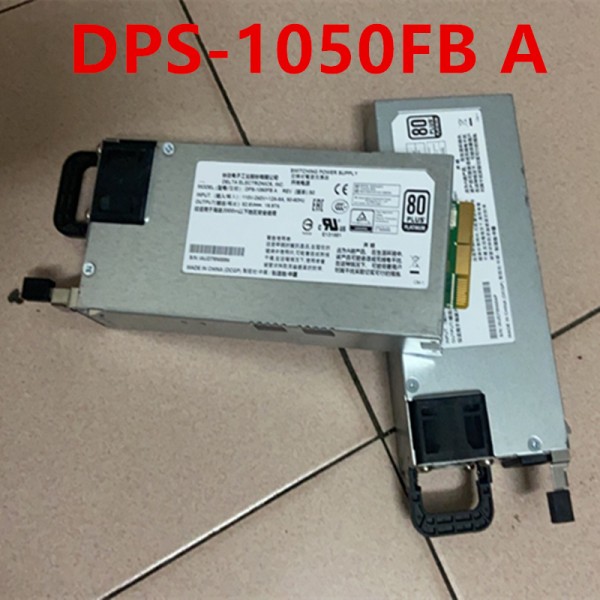 Delta Arista CCS-720XP 1050W 전원 공급 장치 DPS-1050FB A PWR-1021-AC-RED PWR-0039-01 용 새 원본 PSU 제품 이미지
