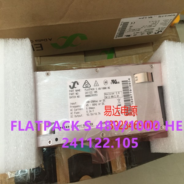 Eltek 전원 공급 장치, 1000W 플랫 팩 S, 48V, HE 241122.105, 새제품 제품 이미지