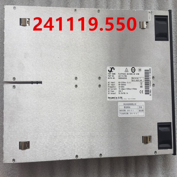 ELTEK FLATPACK2 용 전원 공급 장치, 483000 HE 바람 241119.550, 거의 새제품 제품 이미지