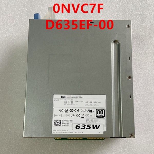 신품 PSU T5600 635W 전원 공급 장치 0NVC7F D635EF-00 제품 이미지