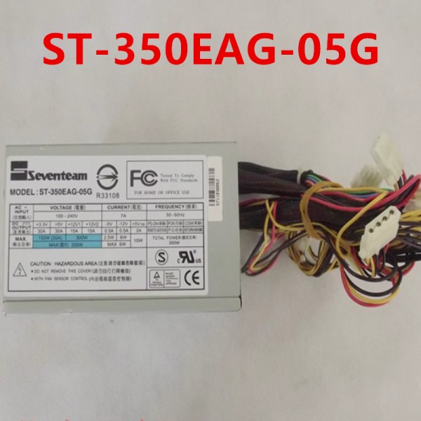 SEVENTEAM 350W 전원 공급 장치 ST-350EAG-05G용 거의 새 원본 제품 이미지